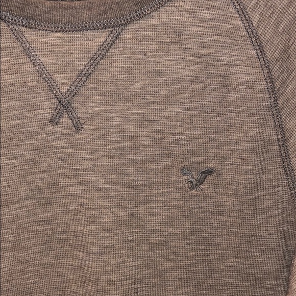 Gray long sleeved shirt - Picture 3 of 3